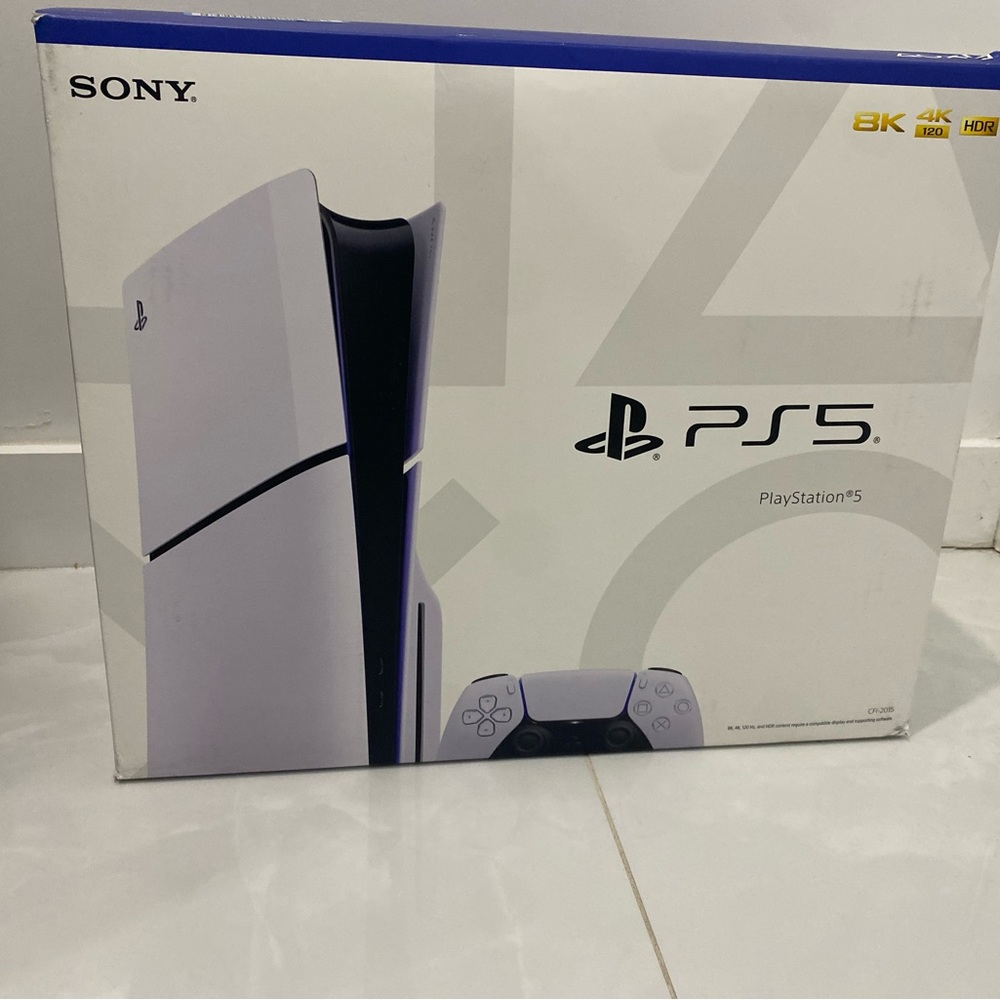 EMPTY BOX ONLY PS5 Sony PlayStation 5 Console Disc Edition w/Inserts & Manual
